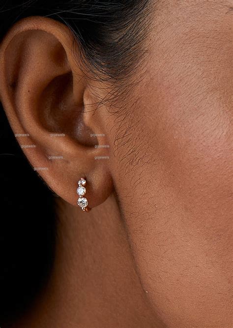 etsy diamond earrings